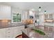 Beautiful kitchen featuring stone countertops, stainless steel appliances, and ample cabinet space at 7213 Lancer Dr, Charlotte, NC 28226