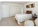 Cozy bedroom featuring neutral decor, a comfortable twin bed, and ample space at 925 Skywatch Ln, Monroe, NC 28112