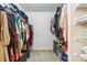 Spacious walk-in closet featuring ample storage and organization at 925 Skywatch Ln, Monroe, NC 28112