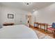 The bedroom features hardwood floors, a double door closet, and bright, neutral paint at 103 3Rd Sw St, Catawba, NC 28609