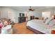 Bedroom features hardwood floors, large dresser, and a king sized bed at 103 3Rd Sw St, Catawba, NC 28609