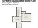 Second floor floorplan showcasing bedroom dimensions and layout at 1637 N College Ave, Newton, NC 28658