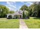 Charming two-story home with landscaped yard and inviting front porch at 1637 N College Ave, Newton, NC 28658