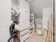 Closet with white shelves and storage at 335 Summit Se Ct, Concord, NC 28025