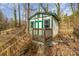 Charming shed with a covered porch, providing extra storage or a workshop space at 335 Summit Se Ct, Concord, NC 28025