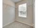 Functional closet with wire shelving, a window, and neutral carpet at 463 W Barr St, Lancaster, SC 29720