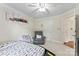 Cozy bedroom with a car bed and a large window bringing in natural light at 5310 Addington Ct, Charlotte, NC 28277