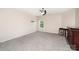 Bonus room with neutral carpeting, a ceiling fan, and a custom bar at 5723 Lindley Crescent Dr, Indian Trail, NC 28079