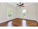 Bright bedroom with hardwood floors, paneled ceiling and dual windows at 604 Ferguson Ridge Rd, Gastonia, NC 28052