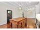 Spacious kitchen with white cabinets, stainless appliances, a center island and hardwood floors with exterior entrance at 604 Ferguson Ridge Rd, Gastonia, NC 28052