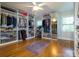Bright walk-in closet with custom shelving and storage solutions, maximizing space and organization at 613 E Ridge St, Kings Mountain, NC 28086