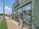 The store front is brick, has large display windows and signage visible from the street at 708 Cross Trail Dr, Charlotte, NC 28204