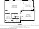 Detailed floor plan of the basement level, featuring recreation room and bedroom layouts at 7704 Ninth Fairway Ln, Mint Hill, NC 28227