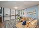 Bright living room with a large sectional couch and lots of natural light at 810 Surry Dr, Shelby, NC 28152