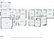 Detailed floor plan showcases the home's layout, including the kitchen and living areas at 107 Glenmont Ct, Mooresville, NC 28117