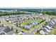 Aerial view of the neighborhood, featuring a pool and clubhouse at 132 Hillston Ln at 132 Hillston Ln, Mooresville, NC 28115