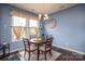 Charming dining room with natural light and hardwood floors at 132 Hillston Ln, Mooresville, NC 28115
