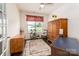 Bright home office with large window and ample natural light at 132 Hillston Ln, Mooresville, NC 28115