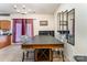 Inviting dining room featuring a chandelier, table with chairs, and natural light at 1825 Stroud Park Ct, Charlotte, NC 28206