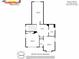 Second floor plan featuring bedrooms, bathrooms, and walk in closets at 187 Water Oak Dr, Mooresville, NC 28117