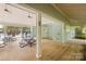 Outdoor pavilion area featuring picnic tables, ceiling fans, and access to restrooms at 187 Water Oak Dr, Mooresville, NC 28117