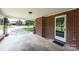 Enclosed carport provides covered parking, with easy access to the house, protecting your vehicle from the elements at 2309 13Th Street Ne Dr, Hickory, NC 28601