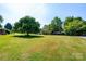 Expansive green lawn with scattered trees, showcasing the property's size at 2309 13Th Street Ne Dr, Hickory, NC 28601