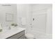 Clean bathroom featuring a shower and a decorative art piece at 239 Paige Rd, Kings Mountain, NC 28086