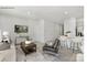 Open-concept living area with modern furnishings and seamless flow to the kitchen and dining space at 239 Paige Rd, Kings Mountain, NC 28086