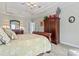 Spacious bedroom featuring a decorative trey ceiling and large wardrobe for ample storage solutions at 2541 Penngate Dr, Sherrills Ford, NC 28673
