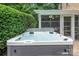Luxurious hot tub nestled in a private outdoor setting, ideal for relaxation and enjoyment at 2541 Penngate Dr, Sherrills Ford, NC 28673