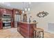 Kitchen features recessed lights, a center island, and stainless steel appliances at 2541 Penngate Dr, Sherrills Ford, NC 28673