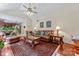 Spacious living room with hardwood floors and stylish decor at 2541 Penngate Dr, Sherrills Ford, NC 28673