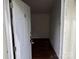Entryway view of manufactured home with dark hardwood flooring at 326 Havencrest Ct, Gastonia, NC 28052