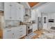 Bright kitchen features custom cabinets, granite countertops, and stainless steel appliances at 4681 Dove Point Ln, York, SC 29745