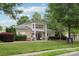 Attractive community clubhouse with well-manicured landscaping, offering a welcoming entrance and pleasant aesthetics at 5002 Abode Lily Ln, Charlotte, NC 28227