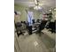Functional office space featuring tile flooring, neutral walls, and ample desk space at 501 N Johnson St, Monroe, NC 28112