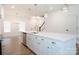 Bright kitchen with a large island, stainless steel appliances, and modern fixtures at 512 Beverly Cir, Charlotte, NC 28270