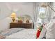 Comfortable bedroom with dresser, mirror and eclectic decor at 524 Tayberry Ln, Fort Mill, SC 29715