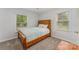 Inviting bedroom has plenty of natural light at 706 Hammermill Ct, Charlotte, NC 28270