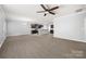 Wide-open living space integrates living room and kitchen, perfect for entertaining at 8400 Empress Ct, Charlotte, NC 28227