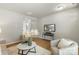 Comfortable living room showcasing contemporary decor and a mounted TV at 10225 Alexander Martin Ave, Charlotte, NC 28277