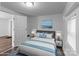 Staged bedroom showcasing a comfortable bed and bright, airy atmosphere at 103 Garfield Ave, Albemarle, NC 28001