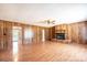 Spacious living room with a fireplace and laminate flooring at 2031 36Th Ne St, Hickory, NC 28601