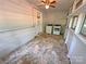 Laundry room features washer, dryer, and tiled flooring at 2131 E Nc 10 Hwy, Conover, NC 28613