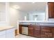 Bright kitchen featuring granite countertops, stainless steel appliances, and a mosaic tile backsplash at 2180 Shady Pond Dr, Clover, SC 29710