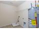 Utility room with water heater and shelving at 2180 Shady Pond Dr, Clover, SC 29710