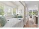 Charming hallway nook with a window seat, complete with plush cushions and inviting natural light at 303 Northwest Dr, Davidson, NC 28036