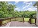 Wooden deck overlooking a beautiful, private backyard at 4201 Amber Leigh Way Dr, Charlotte, NC 28269