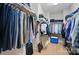Spacious walk-in closet with ample hanging space for clothing and organized storage solutions at 463 Langston Place Dr, Fort Mill, SC 29708